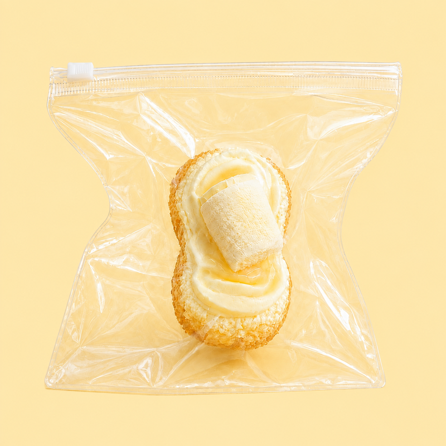 Marshmallow Cream Puff Squishy