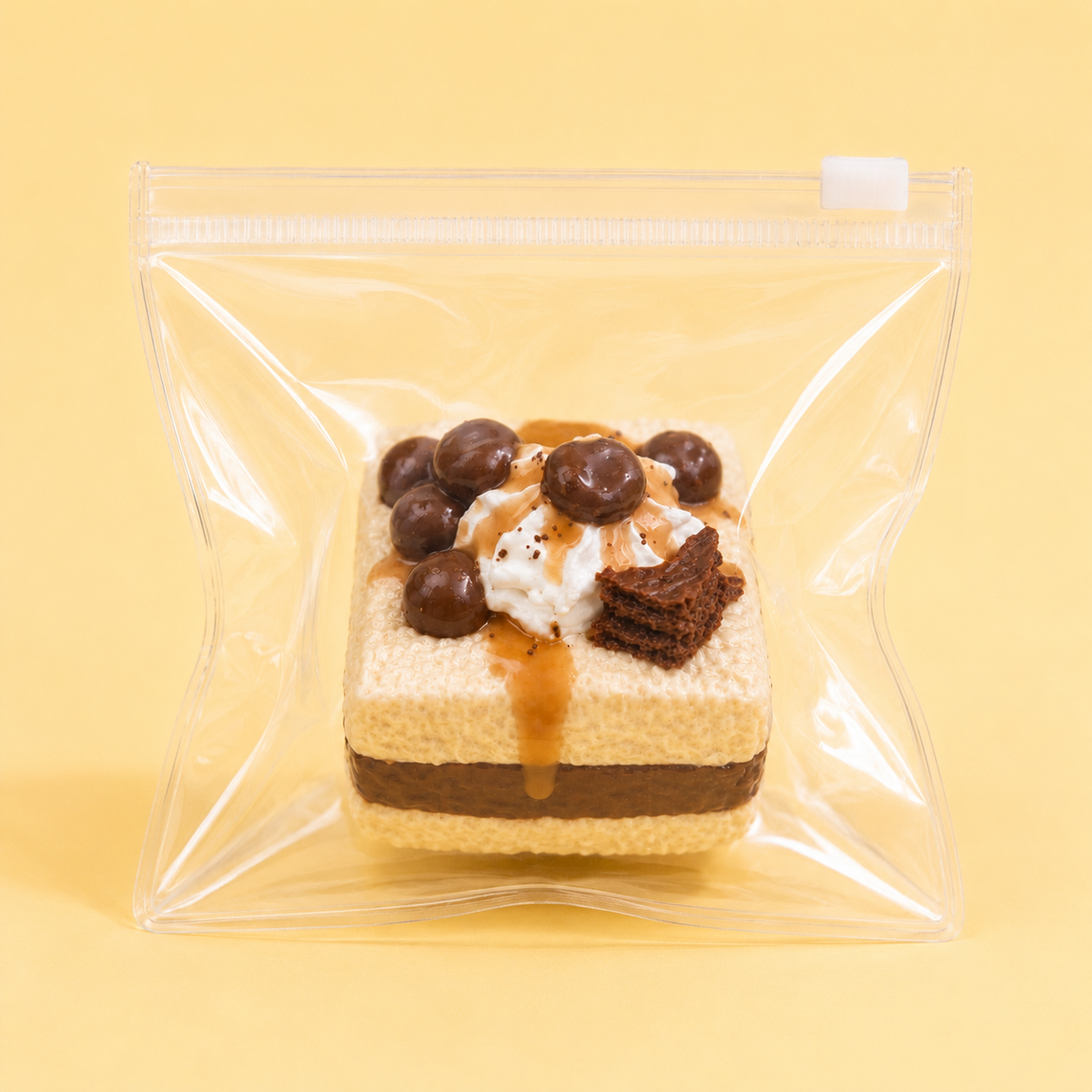 Chocolate Cream Cake Squishy
