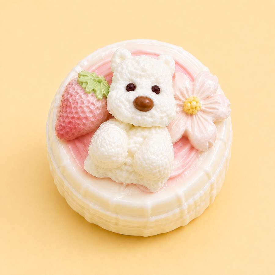 Westie Strawberry Cake Squishy - Default Title
