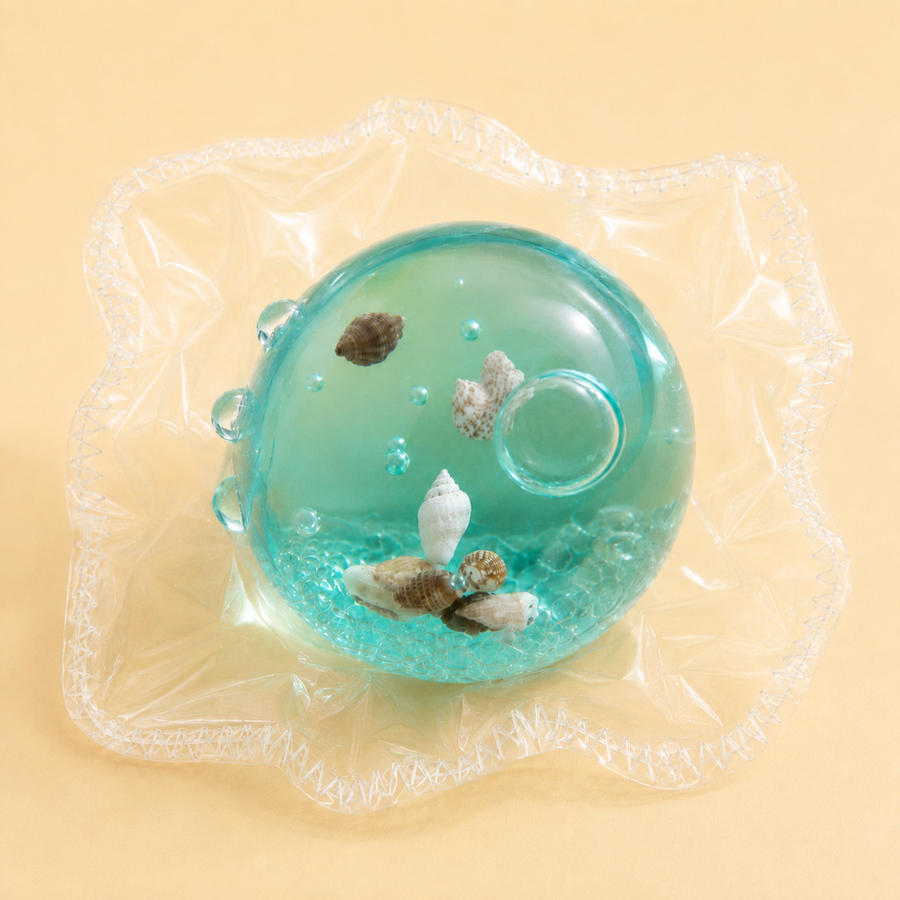 Decorated Crystal Ball