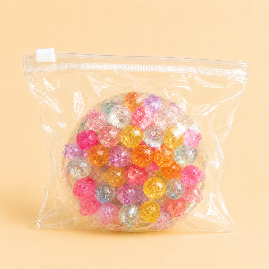 Decorated Crystal Ball - Confetti
